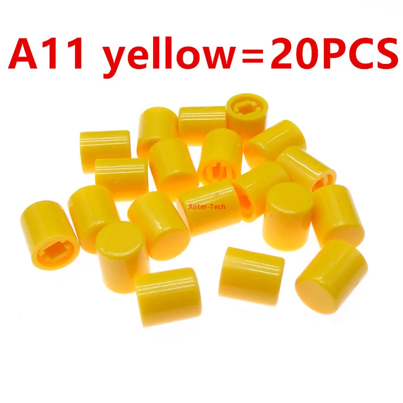 20/50Pcs Plastic Cap PS-22F03 Push Button Switch Lid Cover A03 A11 direct key switch cap for button switch high 10MM