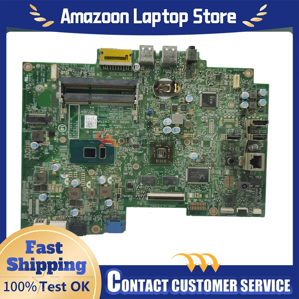 

For Dell AIO 3059 Mainboard 14091-1 SR2EU 216-0867020 CN-0NKW0J 0NKW0J All-in-one Inspiron 20 22 3263 24 3459 Full Tested