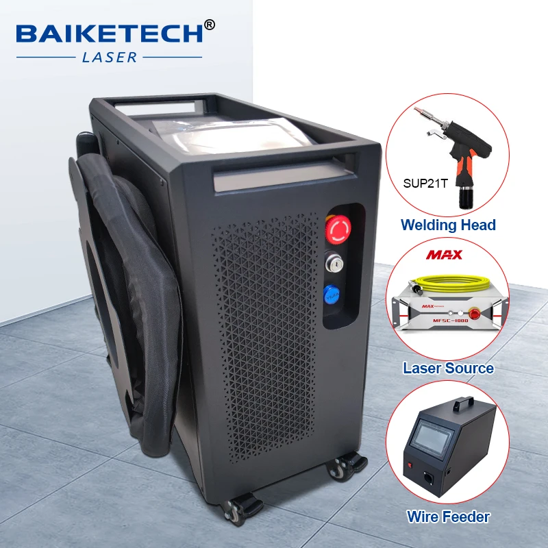 TH-WF800S 800W Portable Laser Welding Gun Air-Cooled Handheld Fiber Laser Welder for Metal Working