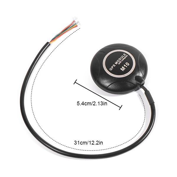 جديد NEEBRC PIX M10 GPS مع بوصلة QMC5883 خارجية تيار مستمر 3.6-5.5 فولت لـ PIX Pixhawk 2.4.8 APM أجهزة الاستقبال عن بعد طائرة قارب