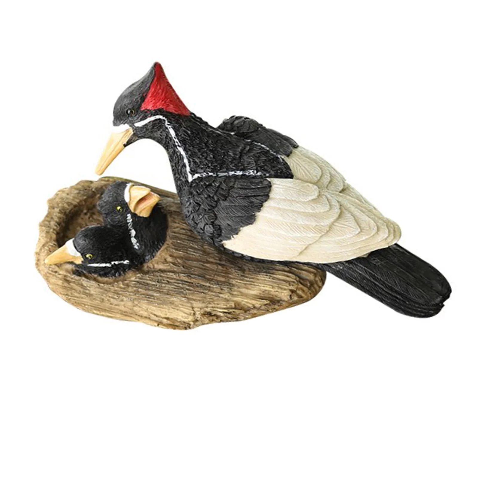 

Искусственный дятел, подвесной орнамент, реалистичная легкая смола, имитация птицы, статуя, подвесное дерево, садовый пейзаж