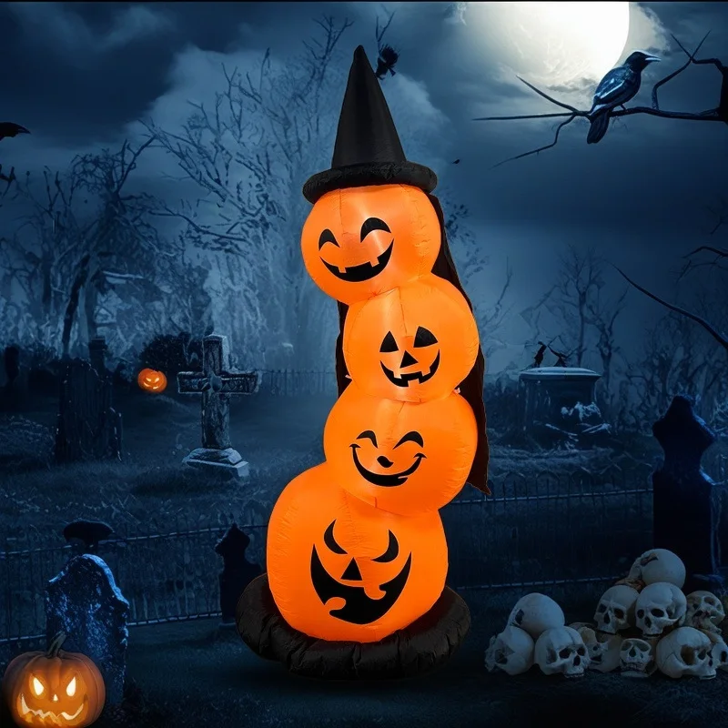 

Воздушная модель Хэллоуина, накидка, тыква, воздушная модель, украшение для праздника Хэллоуина, воздушная модель Хэллоуина