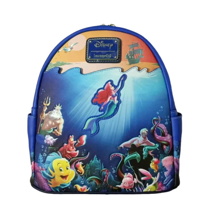 De Aristocats Marie Lady Floral Footsy schoudertas met dubbele riem Mini-rugzak Leuke rugzaktassen voor dames Schoolrugzak