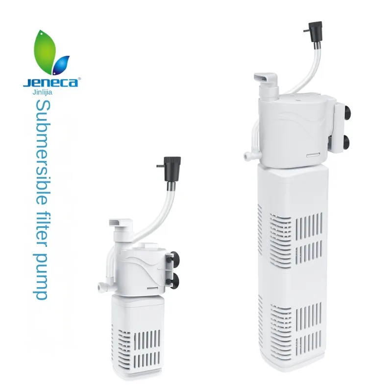 JENECA Filter Three in One Filtration Equipment Aquarium Silent Submersible Pump Oxygen Enrichment Filtration