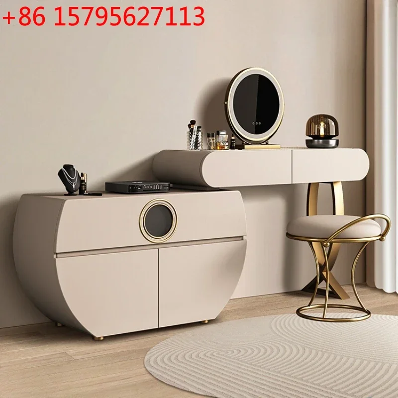 

Итальянские роскошные туалетные столики с LED-подсветкой, современные элегантные женские туалетные столики, набор мебели для комнаты, туалетный столик Mesa De Maquillaje