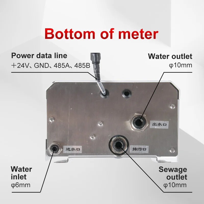 

2026 Online Digital Turbidimeter Sensor Water Turbidity Measurement Low Range Industrial Waste Water Treatment OEM Customization