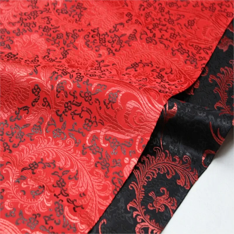 

Chinese-style cheongsam formal dress Hanfu and film decoration fabric hand-woven jacquard brocade silk