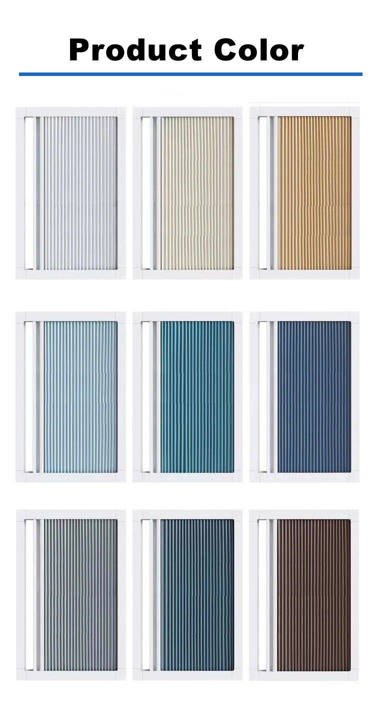 TONGFA Hotselling Shower RV Caravan Door Waterproof Honeycomb Structure Non-woven Fabric Bathroom Door