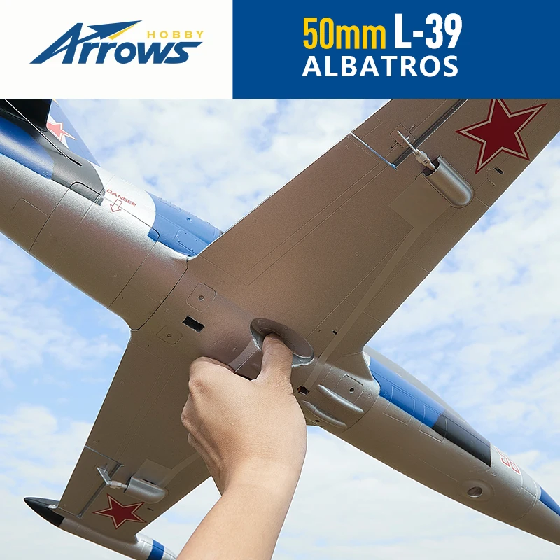 السهم الأزرق 50 مللي متر L39 ALBATROS مروحة أنبوبية EDF نموذج طائرة مستوى الدخول في الهواء الطلق رمي اليد الثابتة الجناح محاكاة الطائرات الكهربائية