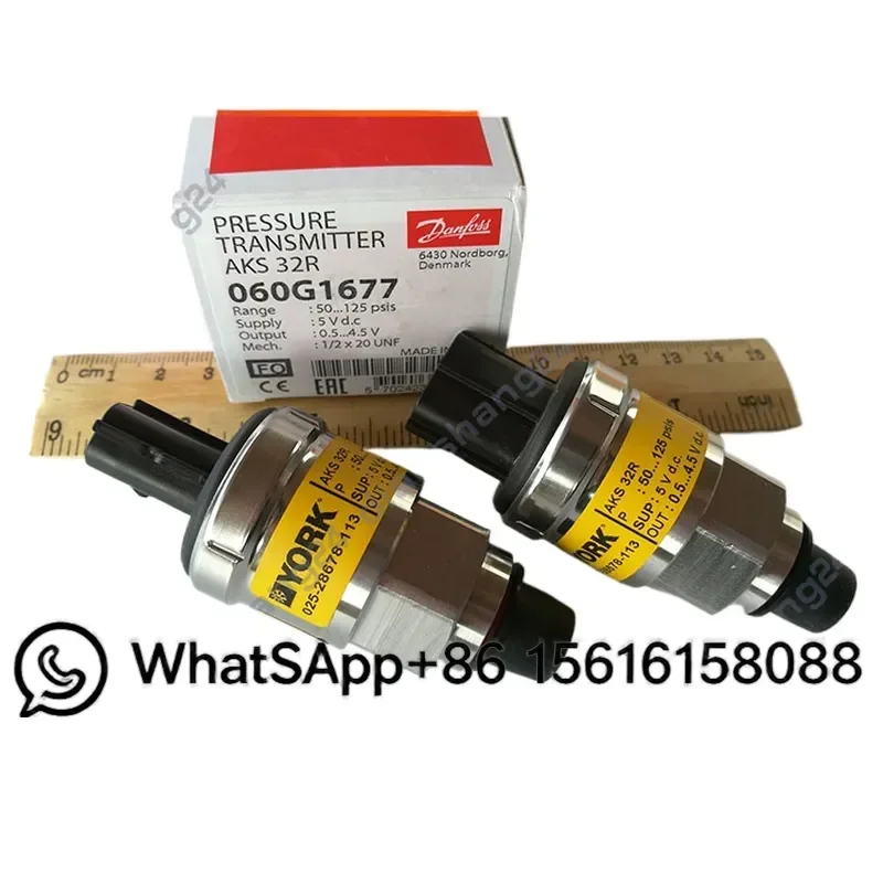 HVAC Pressure Transducer Sensor 025-28678-113 060G1677 P499REAR528 for York Air Conditioner Compressor Replacement Part High