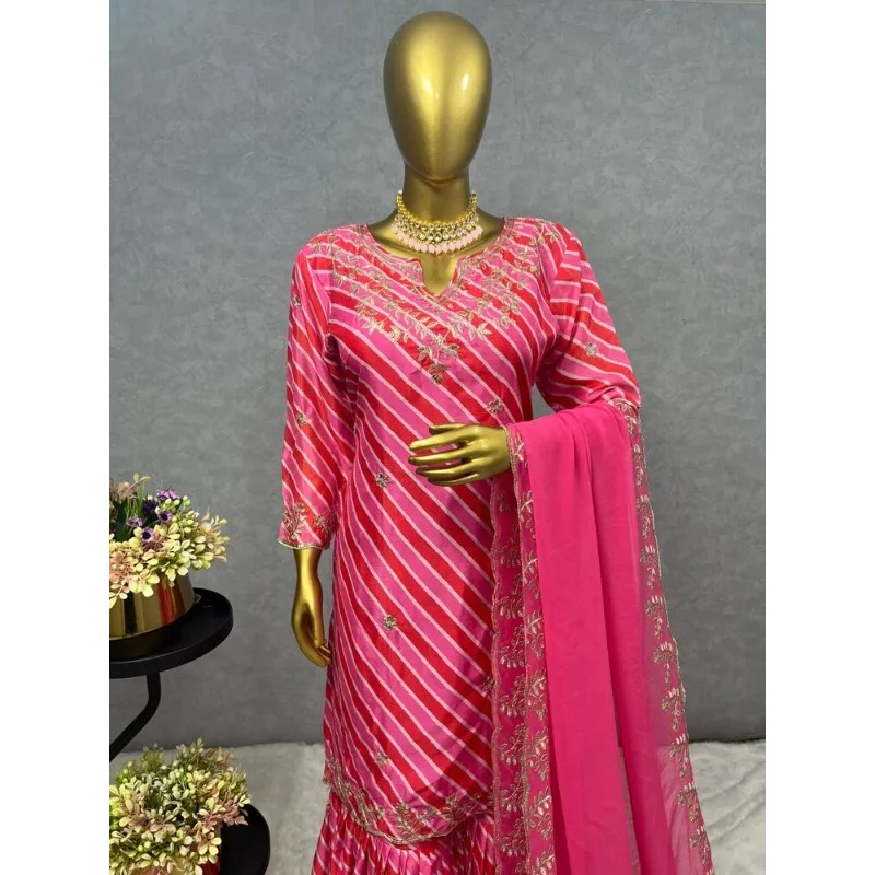 Salwar Kameez Pakistan Indian Wedding Party Dress Polaroid Suit