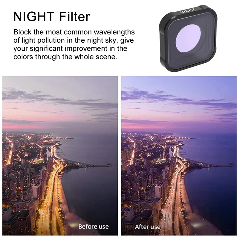 Gopro Hero 9 10 11 Lens Filter Set UV CPL ND 8 16 32 64 Night Diving STAR MICRO 15X Eyefish Camera Lens Protector Accessories