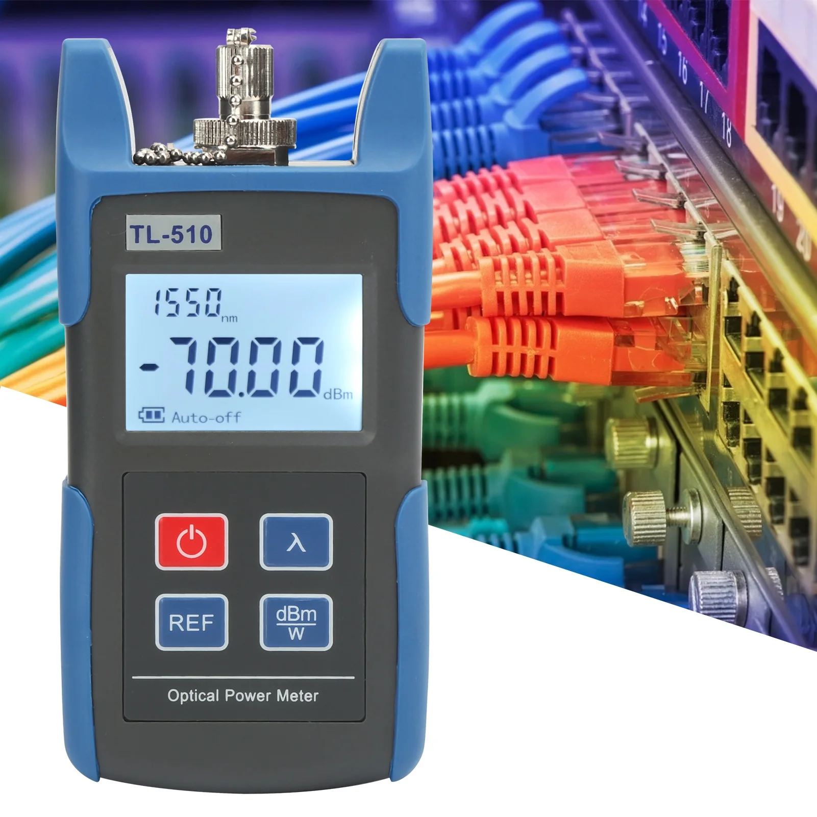 Hochpräziser optischer Tester TL510 Optischer Leistungsmesser Hochpräzises optisches