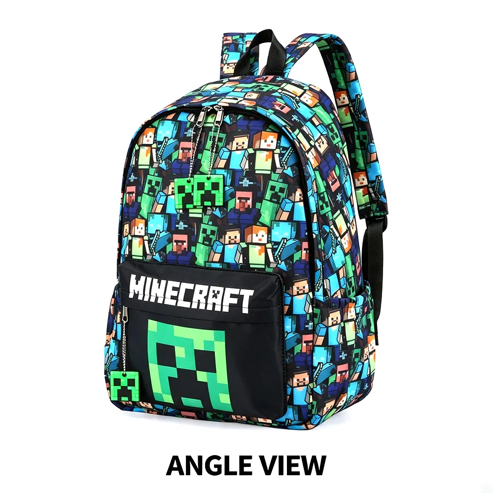 Graffiti Print Backpack Lightweight Casual Daily Travel School Bag for Young Men Outdoor College Use