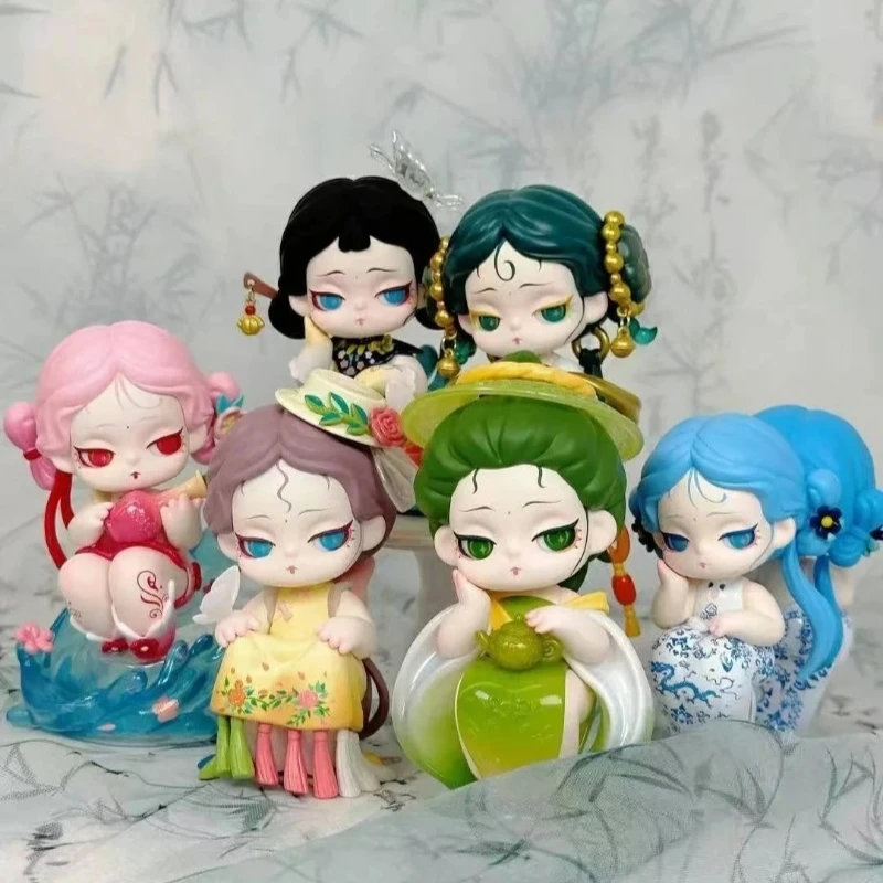 

Shyi What Is The Return Date Series Blind Box DODOshyi Mystery Boxes Cute Ornament Toy Dolls Figure Girls Surprise Birthday Gift