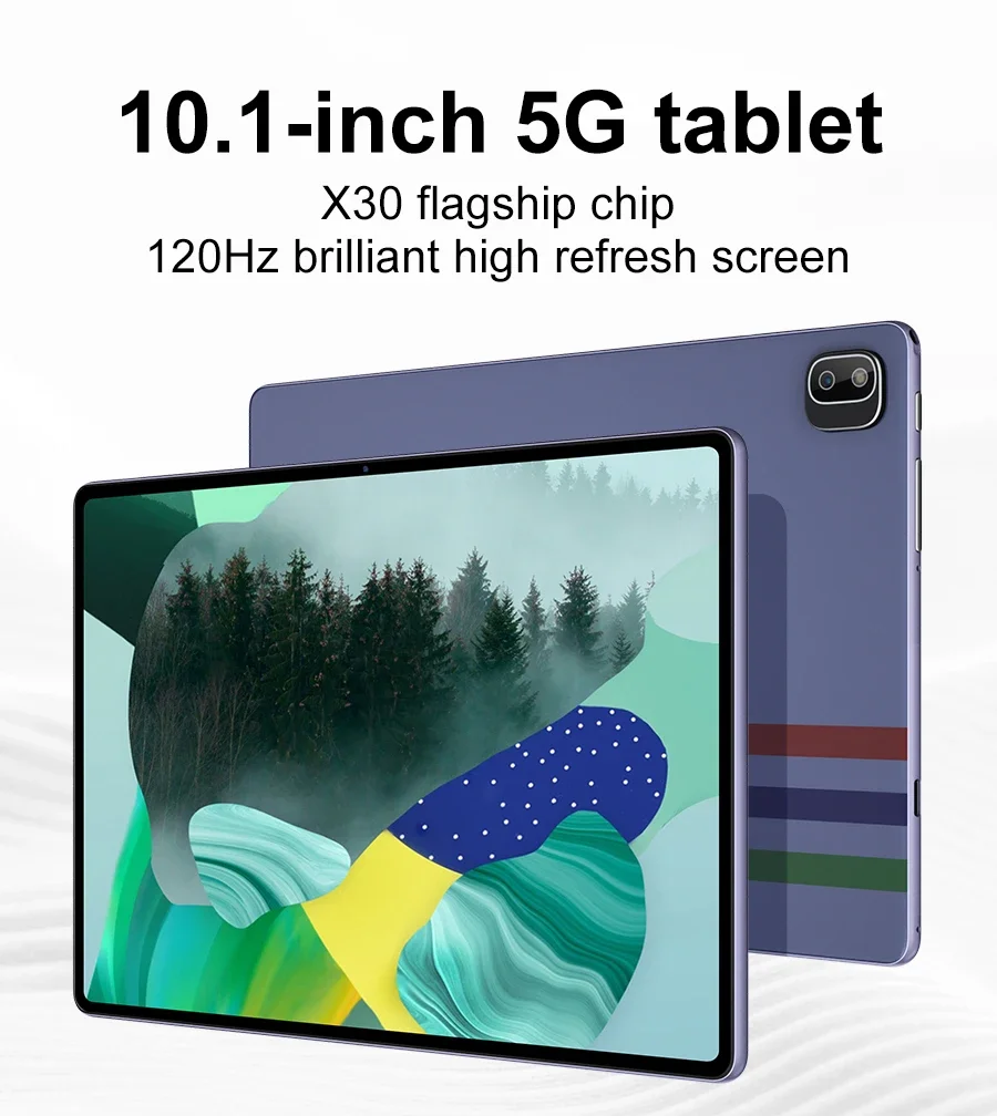 2023 New Tablet PC 10.1 Inch Android 12 Tablets 4G Network Dual SIM Deca Core 6GB RAM 128GB ROM 4G Network AI Speed-up Tablette