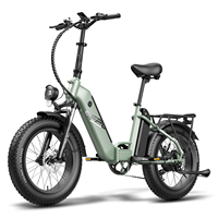 FAFREES Adult Electric Bicycle 45km/h Electric Bike48V20.8Ah Dual Battery Fatbike Traction Aid Folding City E-bike