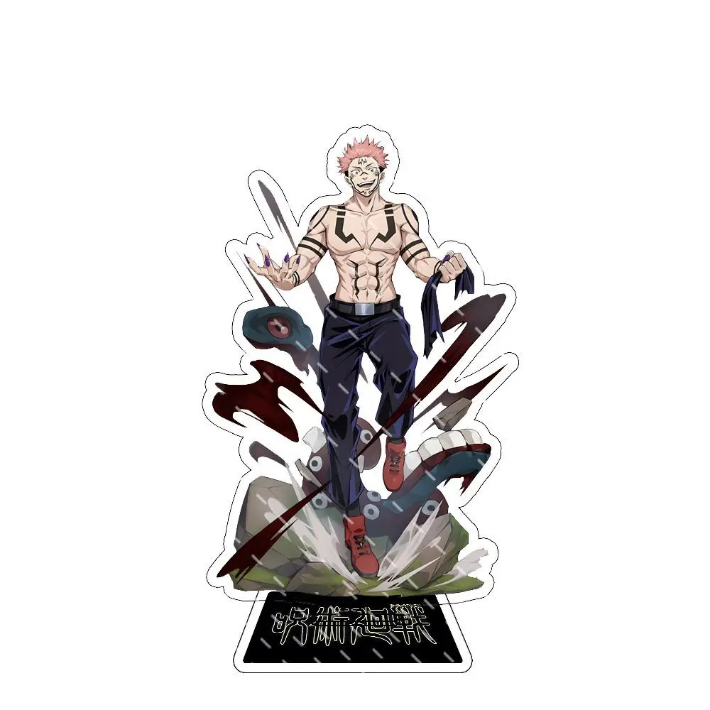 15 سنتيمتر Jujutsu Kaisen حامل مجلس Gojo Satoru Ryomen Sukuna Kano Murakumo اليدوية المتخصصة DIY بها بنفسك المنتج سطح المكتب زخرفة الزينة #3