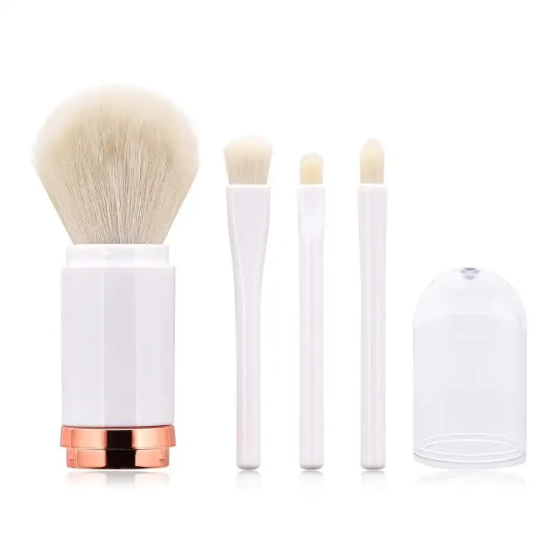 4 Styles in 1 Professional Makeup Brushes Powder Concealer Flexible Double Head Foundation Tools Make up Brush