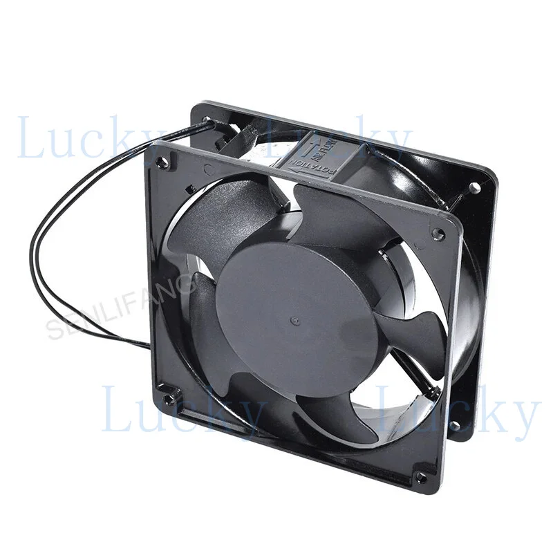 f  For SUNON 2123HST.GN 220-240V 50/60Hz 0.125/0.11AMP 120*120*38MM Two Wires Fan