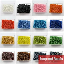 (2000Pcs=1Lot ! ) Loose 2MM Czech Mini Glass Seed Spacer Beads Pick Color For Jewelry Making DB1