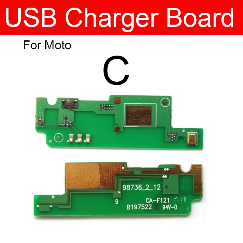 USB Charging Dock Port Connector Flex Cable Board For Motorola Moto C / C Plus Charger Jack Plug Socket Board Replacement Parts