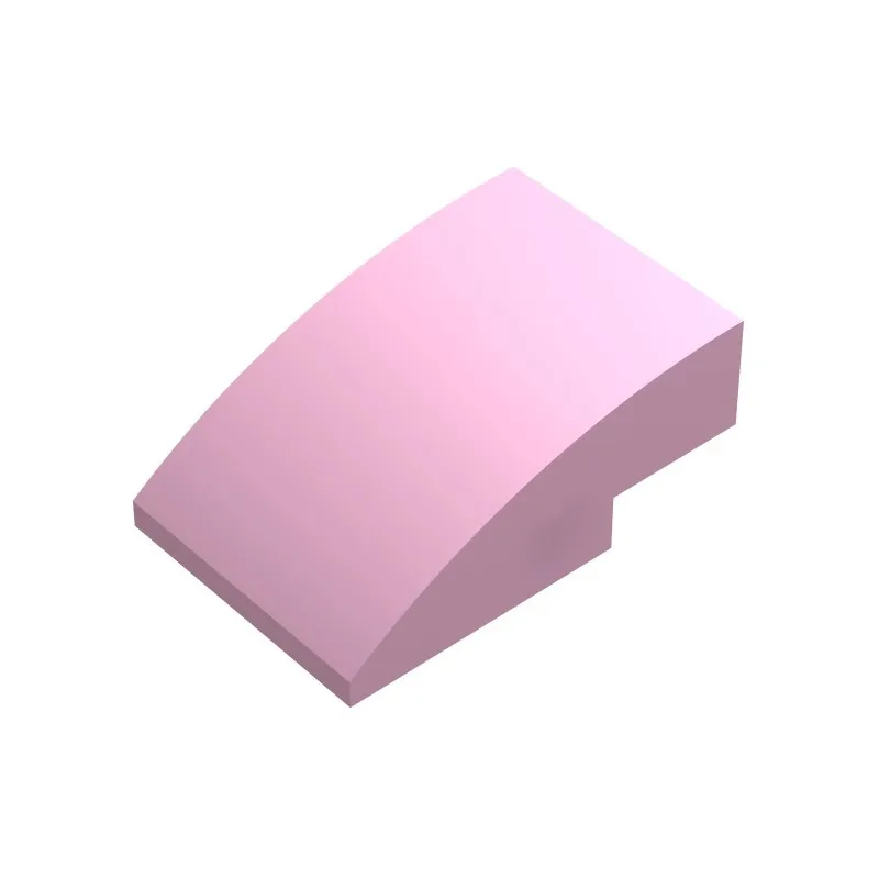 50 pçs 24309 inclinação curvada 3x2 tijolos coleções em massa modular gbc brinquedos para moc técnico diy presentes venda blocos de construção