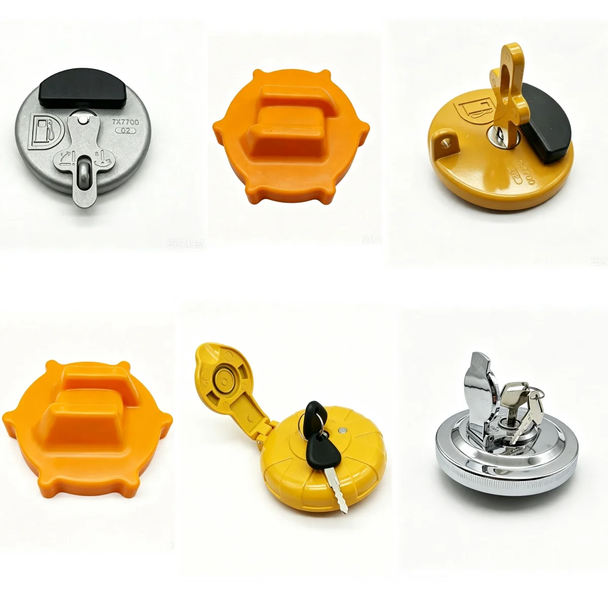 Fuel Tank Cap Rubber Universal Fit For CAT Komatsu Hitachi Hyundai Volvo Excavator Dozer  19M-04-11220 07051-01000 7X-7700