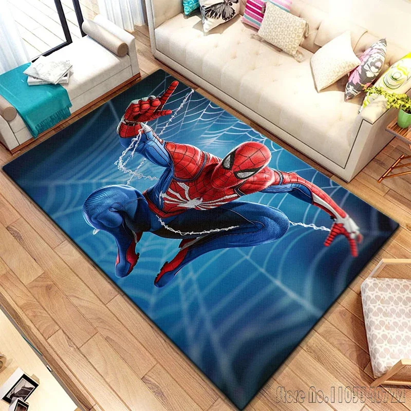 Marvell Doctor Strange Spiderman Rug Carpets 120x160cm Decor for Living Room Children's Bedroom Bathroom Kids Floor Mat