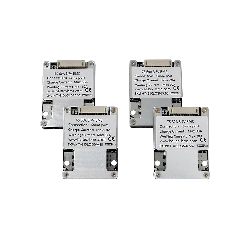 6S 7S Li-ion 8S Lifepo4 24 В 10S 36 В Защитная плата литиевой батареи 30A 60A Баланс двигателя BMS Накопичение энергии