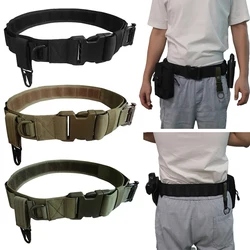 MOLLE Modular Belt Quick Release Army Combat Belt Multifunctional Outdoor Waist Belts for Outdoor Activities Fishing