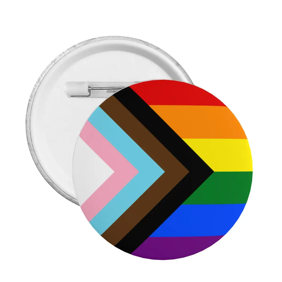 Custom Gay Pride Rainbow Flag LGBTQ Button Pin for Hats LGBT Lesbian Bisexual Badges Brooches Pinback Gift