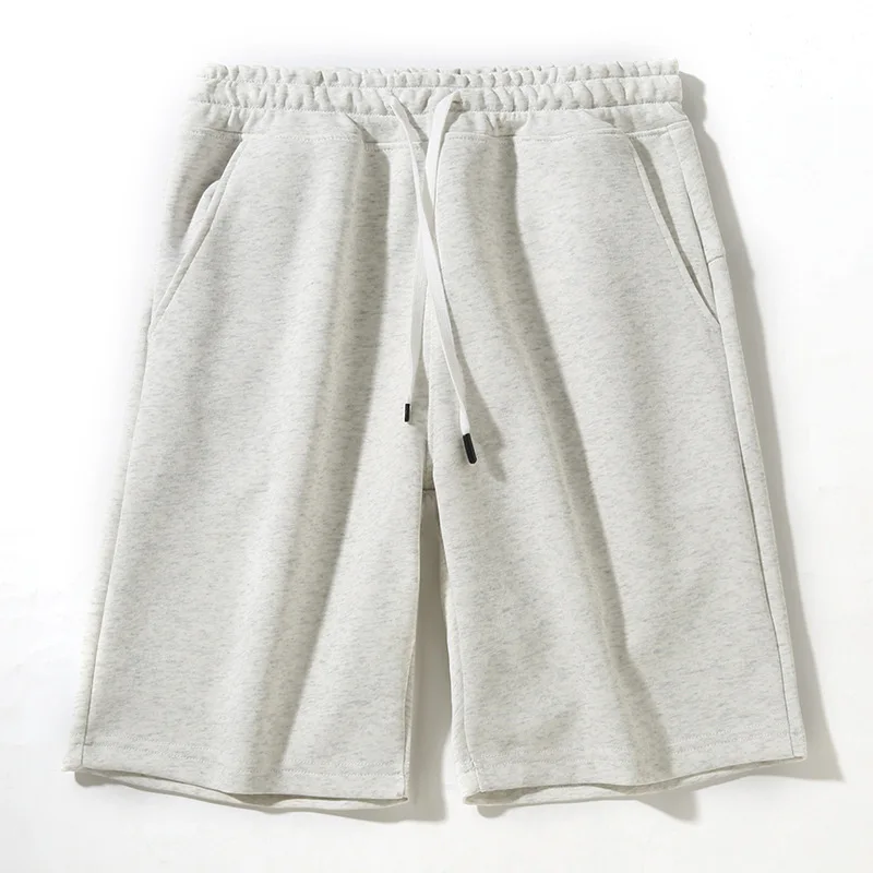 Nuevos pantalones cortos transfronterizos para hombre: capeles deportivos, sueltos e informales, antiguos, con espalda descubierta, cintura elástica