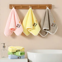 Children's Towels for Face Washing Kindergarten Boys and Girls  Absorbent Baby Soft Rectangular Non-cotton Face Towels