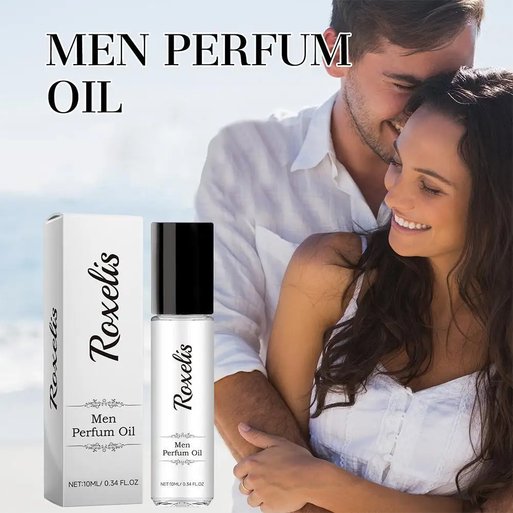 Roxelis Men Perfum Oil Is Fresh, Elegant, Not Pungent, Natural,  Delicate, Small And Portable Ball Fragrance 0.34 Oz