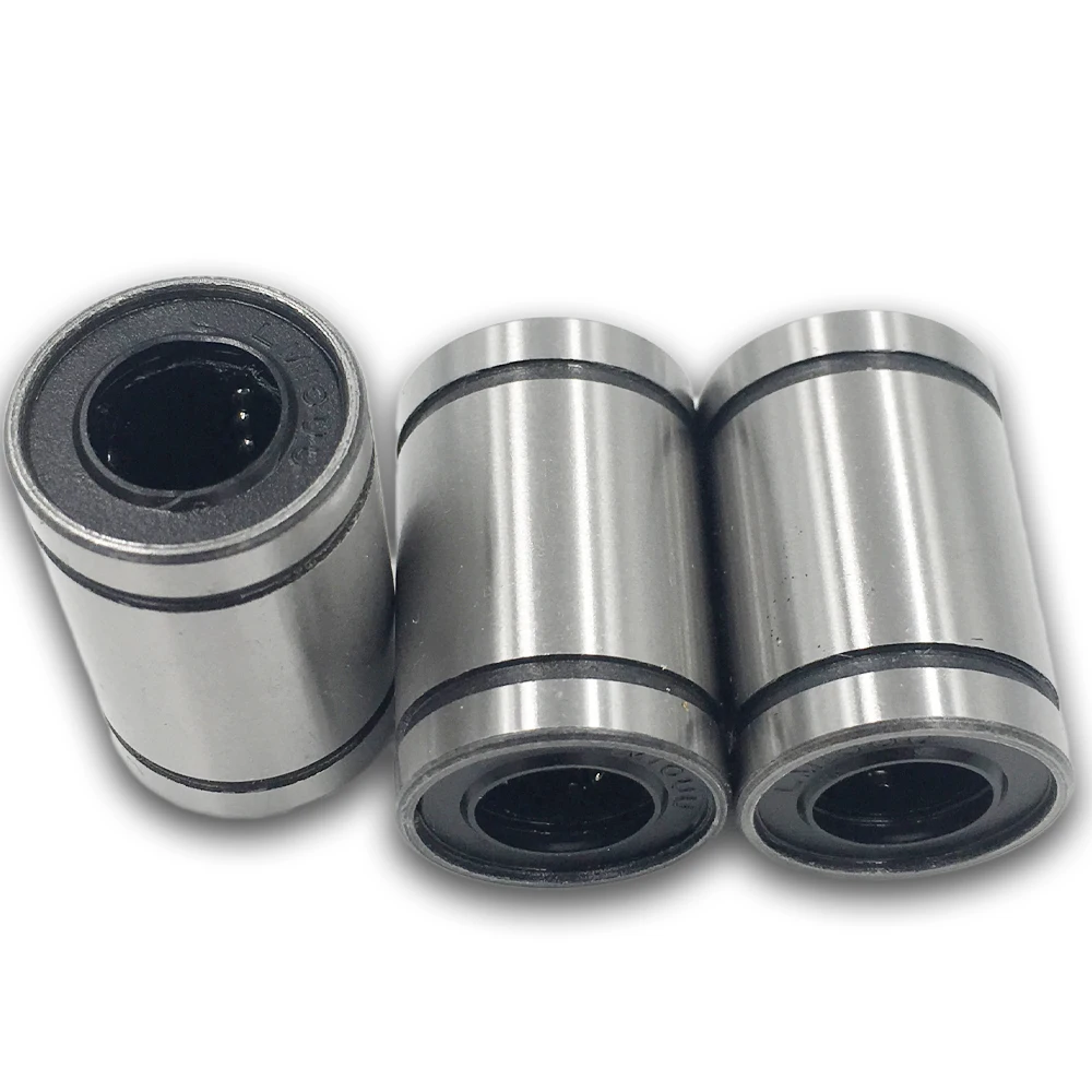 10pcs/lot LM8UU LM10UU LM16UU LM6UU LM12UU LM3 LM4 LM5 Linear Bushing CNC Linear Bearings for Rods Liner Rail Linear Shaft parts