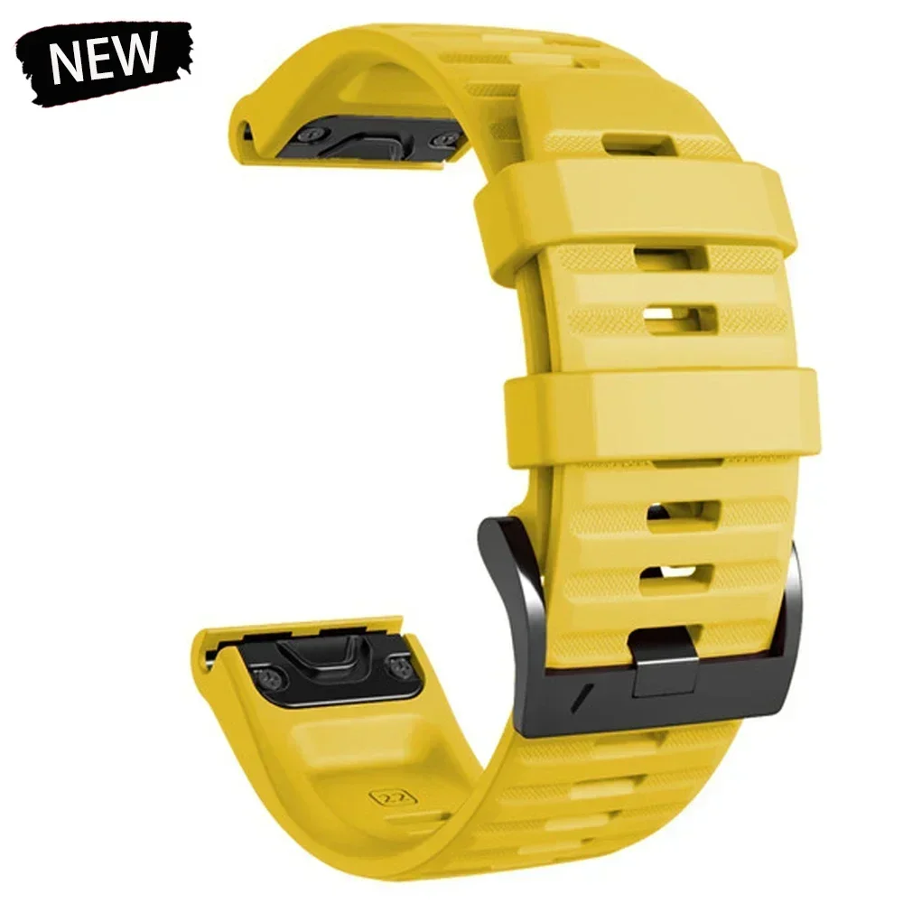 QuickFit Silikon 22 26 mm Armband für Garmin fenix 6 6X Pro 7 7X 5X 5 Plus fenix8 E Armband Forerunner 955 965 Tactix 8 Armband