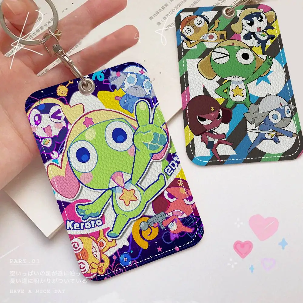 

Классический аниме K-Keroro персонализированный держатель подходит для банковских карт, садовой, автобусных карт, кошелек, чехол для карт, держатель для бейджа, брелок