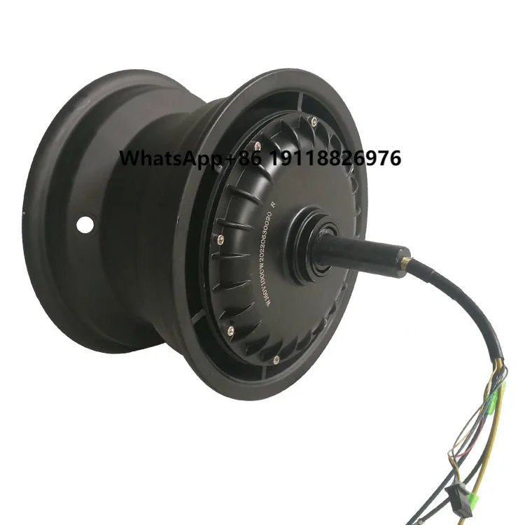 

19 Inch 36V-72V 500W-1000W Hub Motor for Electric Bicycle & Scooter Modified UTV ATV Two-Motor Balance Car Accessory