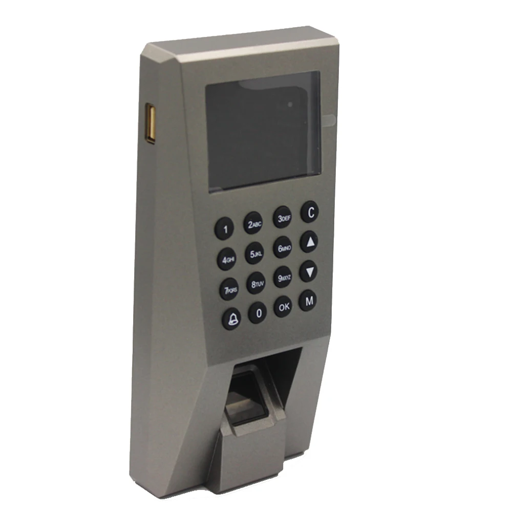 2.4 inch Screen Biometric Fingerprint Access Control Employee Time Attendance Time Clock with USB Port 3000 users