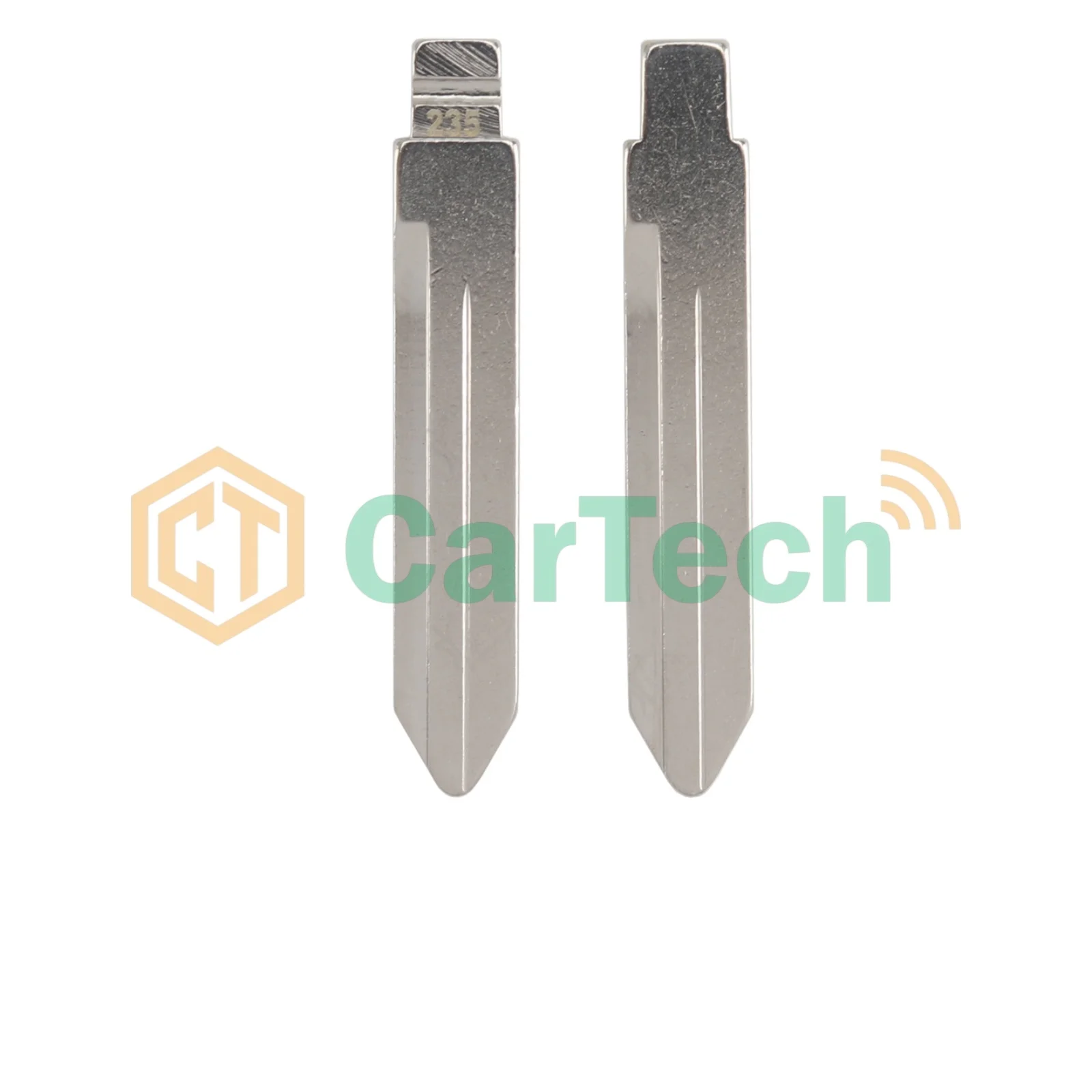 Cartech 235# Uncut Flip Blank Key Blade for KEYDIY KD XHORSE VVDI Universal Remote Fit Dongfeng Dolica - view 2