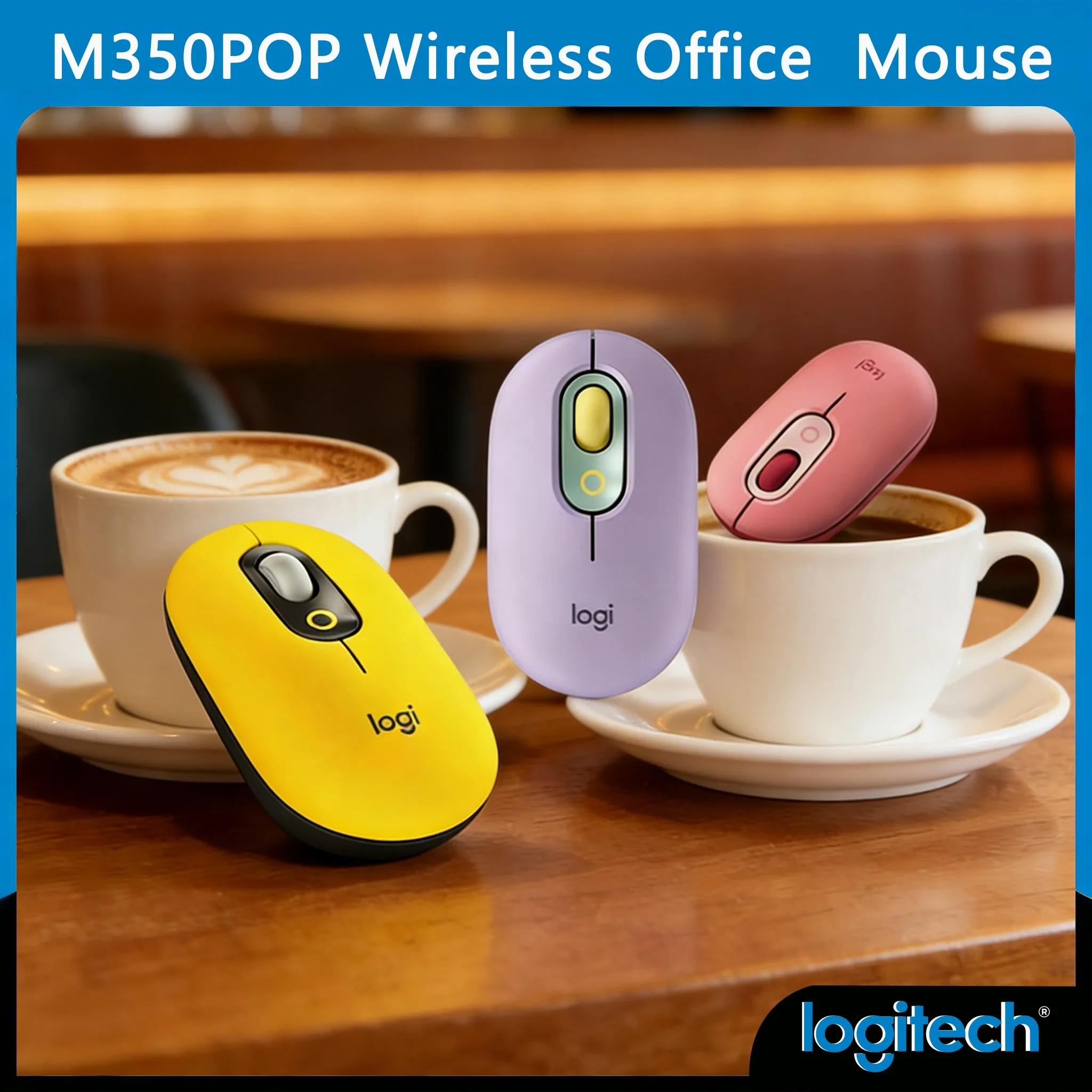 

Logitech M350/M350 POP, Multi-Device for Work & Play