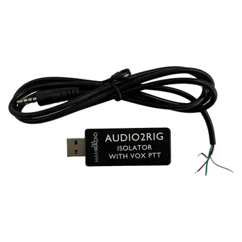 Radio connector digital modes interface for amateur radio with built-in voice codec Vox PTT kit FT8