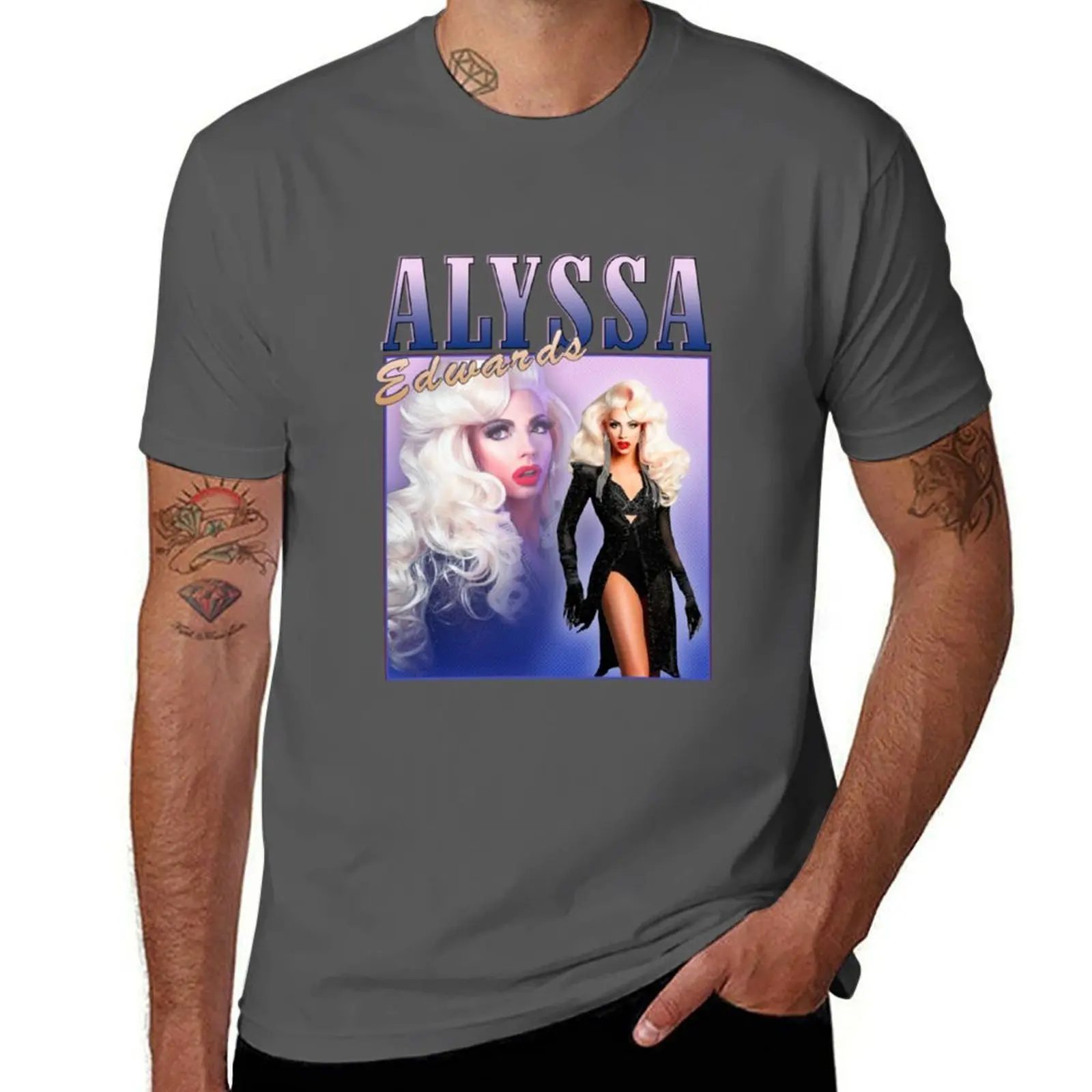 

Alyssa Edwards T-Shirt Big Size Loose Fit Tee Shirt