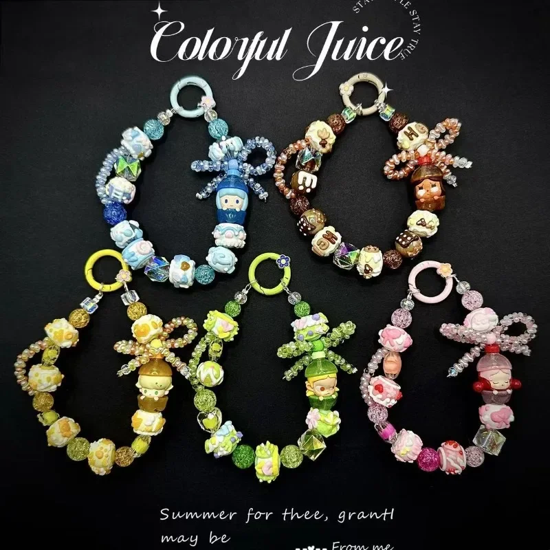 

Плачущие детские периферийные аксессуары, милая цепочка для мобильного телефона, брелок «сделай сам», тяжелые масляные бусины, ручная роспись, милый кулон для мобильного телефона