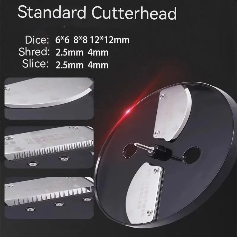 Xiangyin Многофункциональная слайсер и терка 3 в 1, электрическая овощерезка для нарезки кубиками, измельчения, нарезки фруктов и овощей