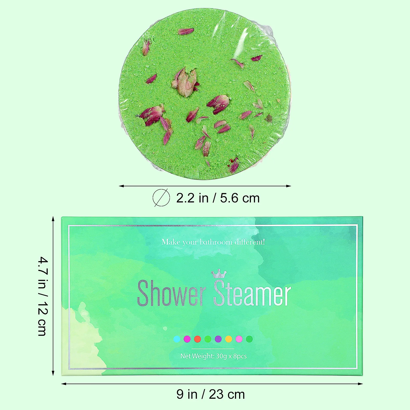 8 Stück Aroma-Badesalz-Tablett – Shower Steamer Tablet Bewertung und Preis