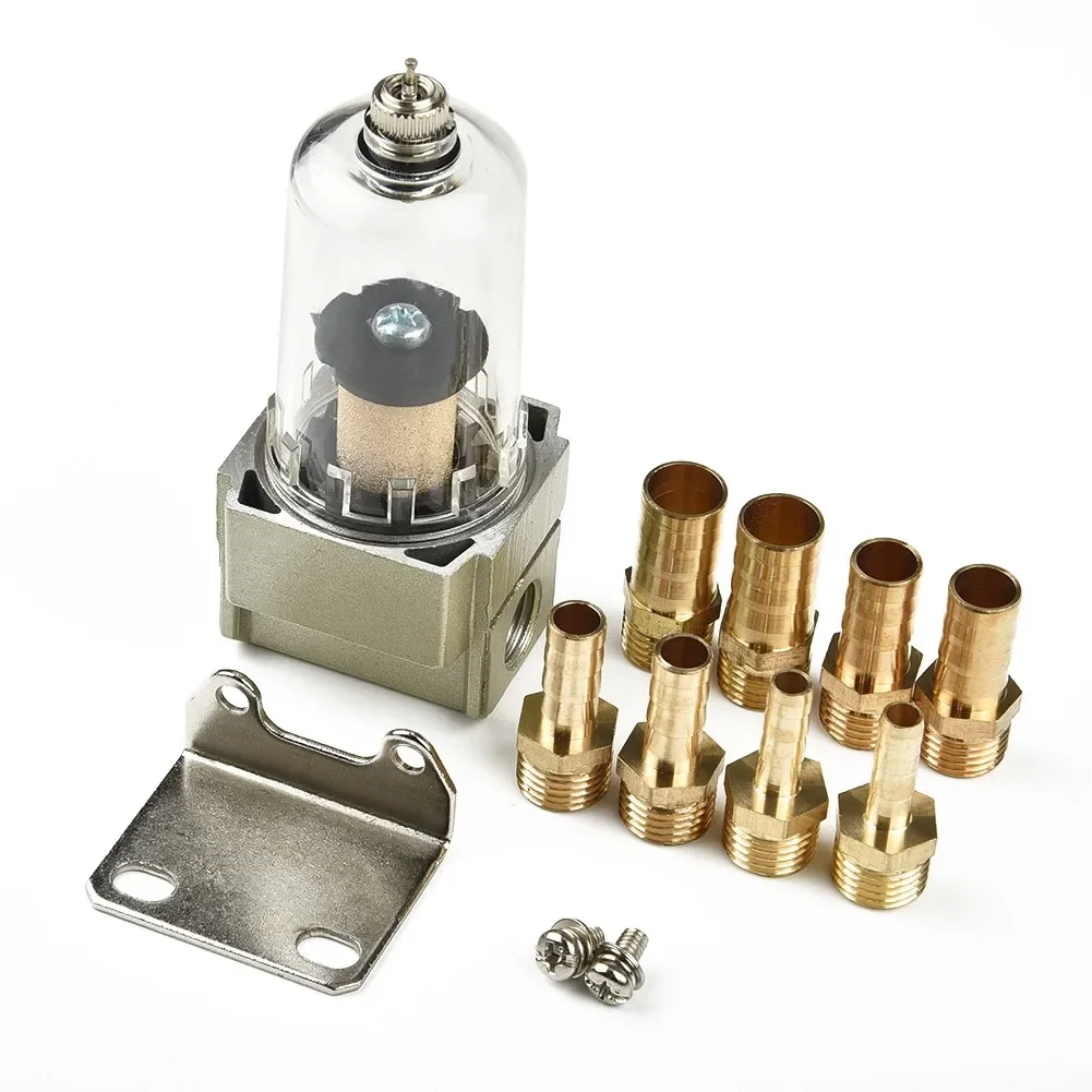 Tube Engine Oil Separator Catch Reservoir Tank Diesel Filter Fuel Breather Out Impurities Auto Mobile Mounting
