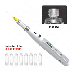 Wtryskiwacz do znieczulenia dentystycznego Bezbolesny elektryczny bezprzewodowy lokalny długopis do znieczulenia z wyświetlaczem LCD Zestaw narzędzi stomatologicznych do kliniki dentystycznej