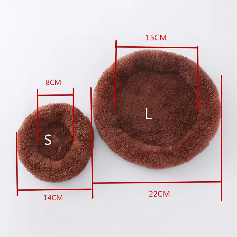 Pet Hamster Cotton Nest Pad Velvet Warm Cushion For Hamster Hedgehog Chinchilla Rabbit Guinea Pig Accessories